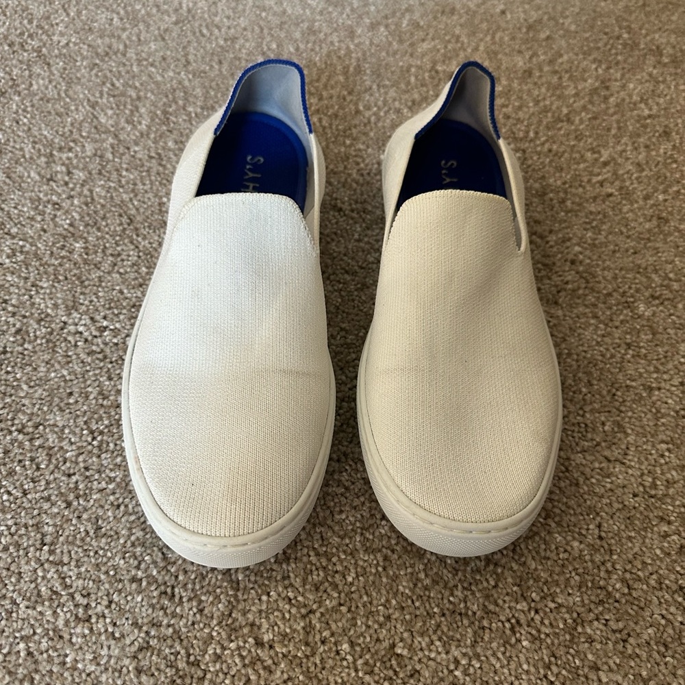 Rothy’s sneakers white 8.5